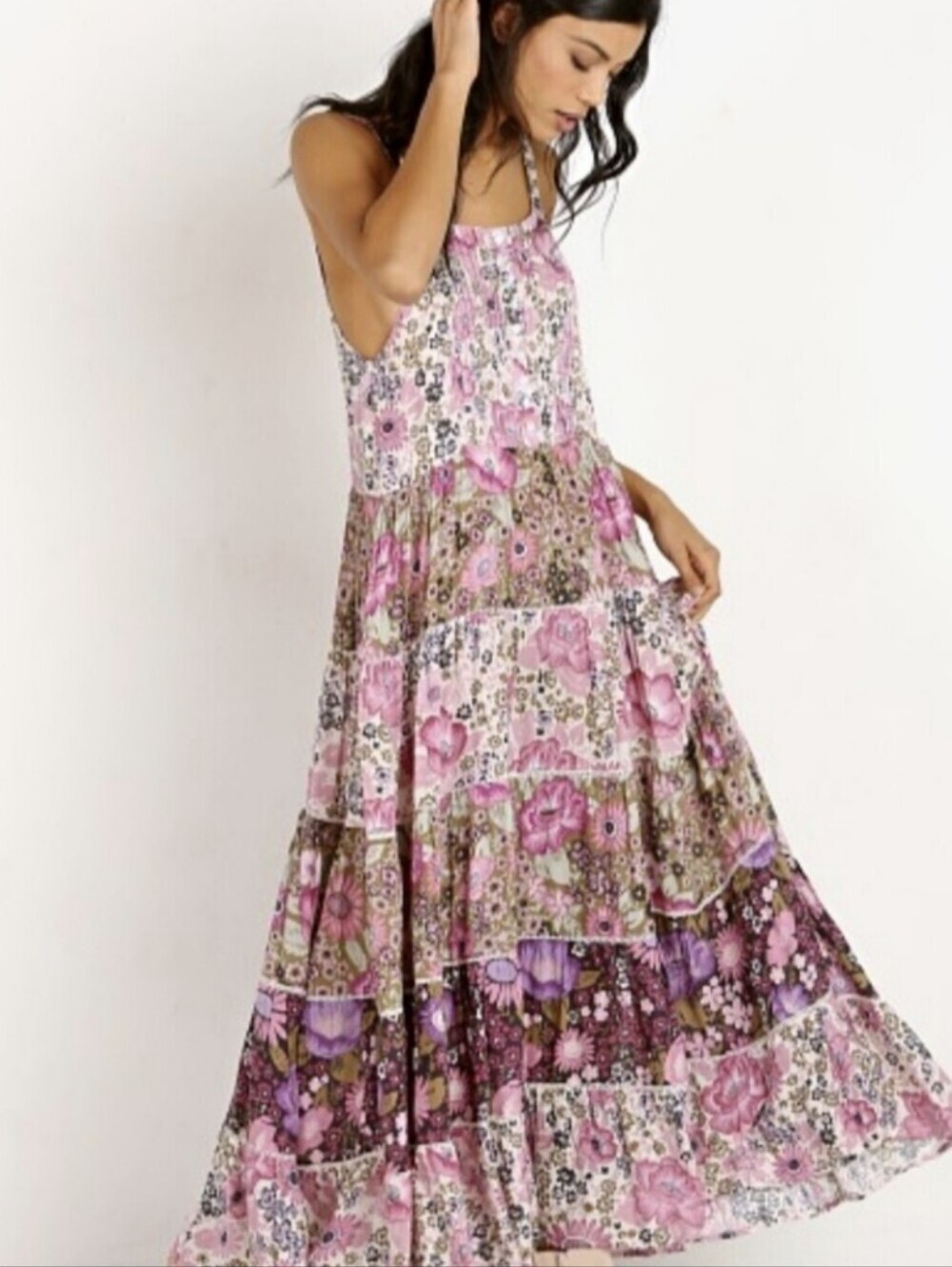 Spell And The Gypsy Desert Daisy Strappy Maxi Dress XS